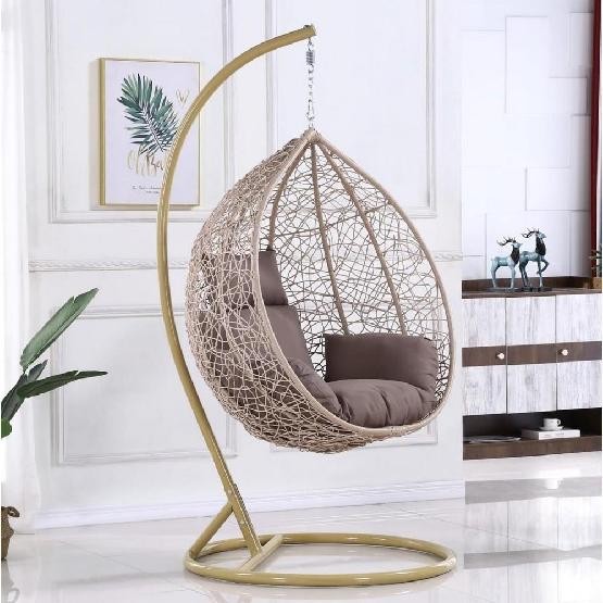 Кресло Подвесное из искусственного ротанга AFM-169A-LB Beige купить в Пензе