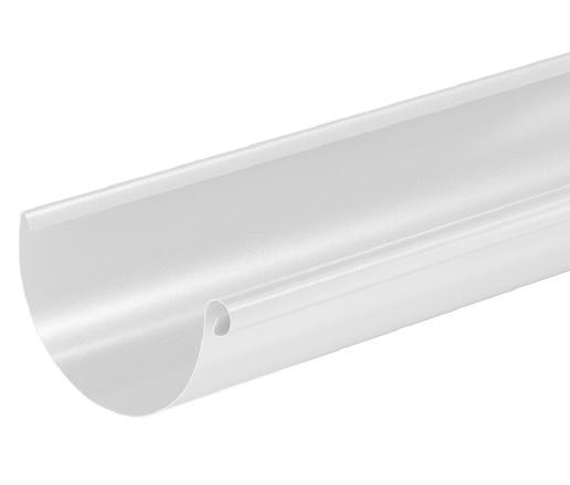 Водосток Aquasistem, система 125x90 - Водосточный желоб 3.00м RR 20 Белый купить в Пензе