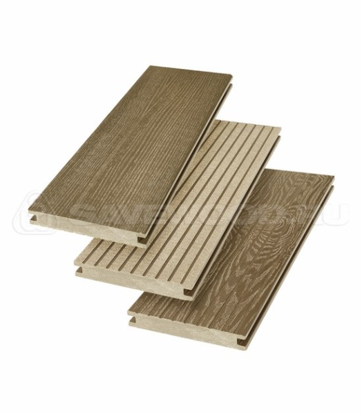 Террасная доска SW Fraxinus (R) полнотелая «SaveWood» Тик купить в Пензе