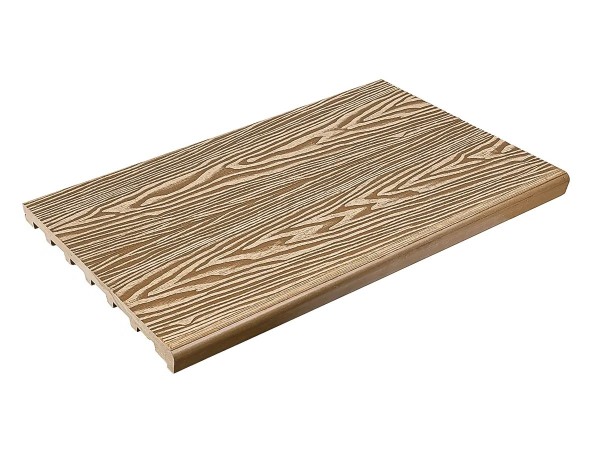 Ступень полнотелая из ДПК Deckart Step 3D Орех купить в Пензе