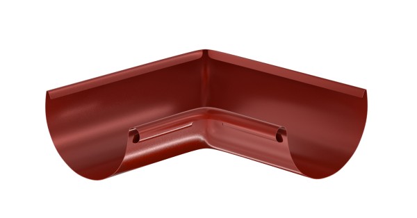 Водосток Aquasistem, система 150x100 - Угол желоба, внутренний 90° RR 29 Бургундский купить в Пензе