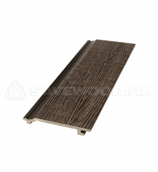 Сайдинг из дпк savewood sw-sorbus радиальный распил темно-коричневый купить в Пензе