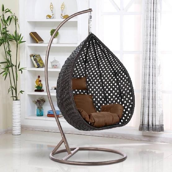 Кресло Подвесное из искусственного ротанга AFM-250B-L Brown купить в Пензе