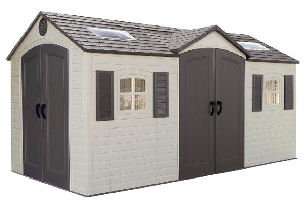 Сарай пластиковый LifeTime 15x8 DD купить в Пензе
