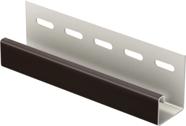 J-планка к Софиту PRO Тёмно коричневый купить в Пензе