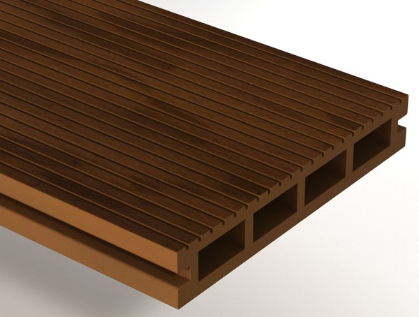 Террасная доска из ДПК WOODVEX Expert Тик купить в Пензе