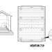 Сарай пластиковый Newton 759 купить в Пензе