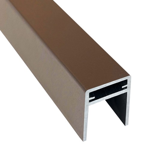 П-профиль Алюминиевый EasyDecking 35x25 Венге купить в Пензе