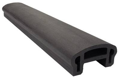 Перила вехнее фигурное Woodvex Select Графит купить в Пензе