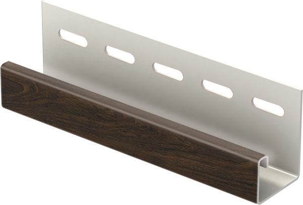 J-планка к Софиту PRO Тёмный орех купить в Пензе