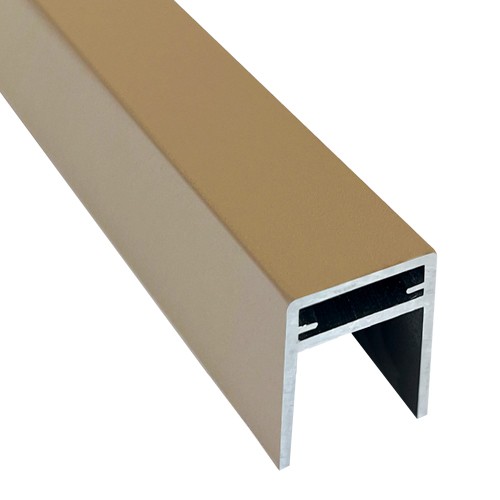 П-профиль Алюминиевый EasyDecking 35x25 Дуб купить в Пензе