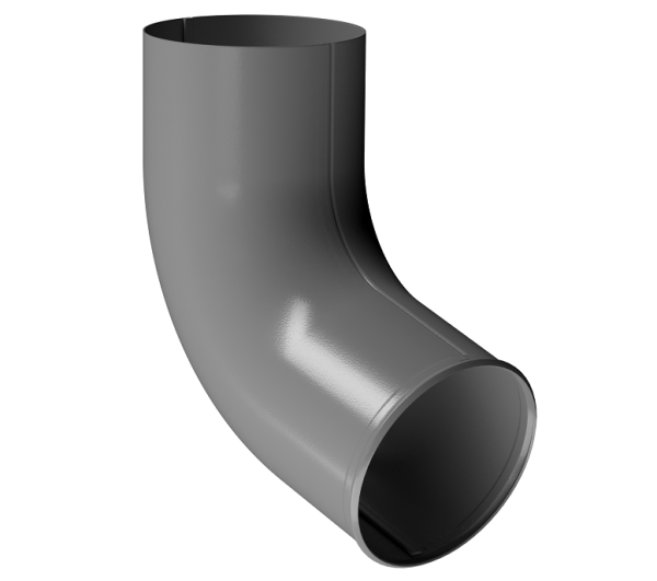 Отвод трубы D90 Döcke STAL PREMIUM Графит, (RAL 7024) купить в Пензе