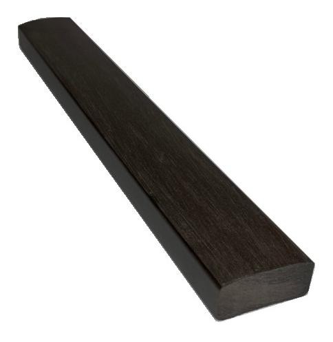 Лавочный брус Ecodecking Некст полнотелый брашированный 70х35 венге купить в Пензе