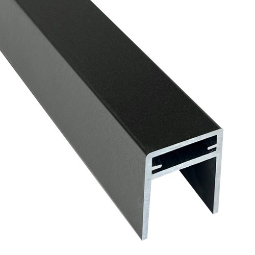 П-профиль Алюминиевый EasyDecking 35x25 Черное дерево купить в Пензе
