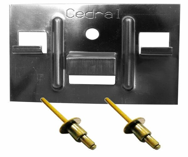 КЛЯММЕР + ЗАКЛЁПКА ДЛЯ CEDRAL CLICK 250 ШТ купить в Пензе
