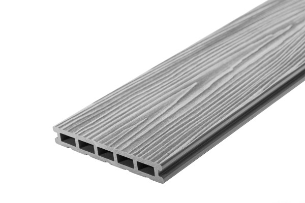 Террасная доска из ДПК RusDecking Unodeck Mogano - Серый купить в Пензе