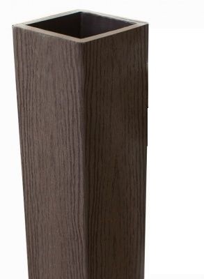 Столб опорный Woodvex Co-Extrusion Венге купить в Пензе