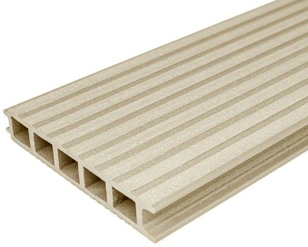 Террасная доска из ДПК бесшовная holzhof, Слоновая кость купить в Пензе