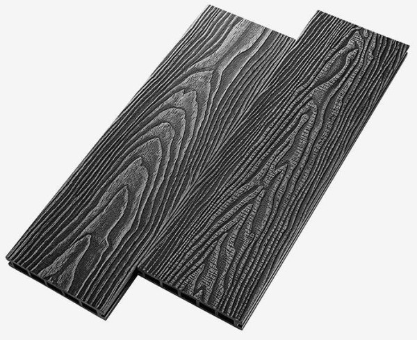 Террасная доска из ДПК RusDecking Unodeck Vintage - Графит купить в Пензе