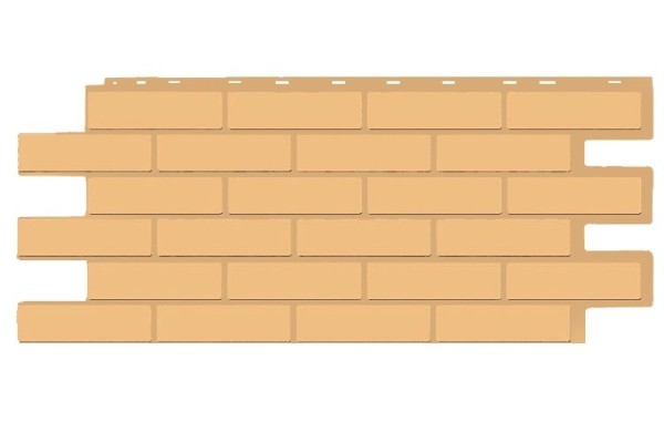Фасадная панель T-Siding Кирпич Модерн Эко Крем купить в Пензе