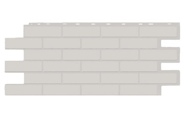 Фасадная панель T-Siding Кирпич Модерн Эко Уайт купить в Пензе