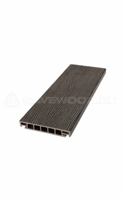 Террасная доска из ДПК SW Salix (S) (R) темно-коричневый