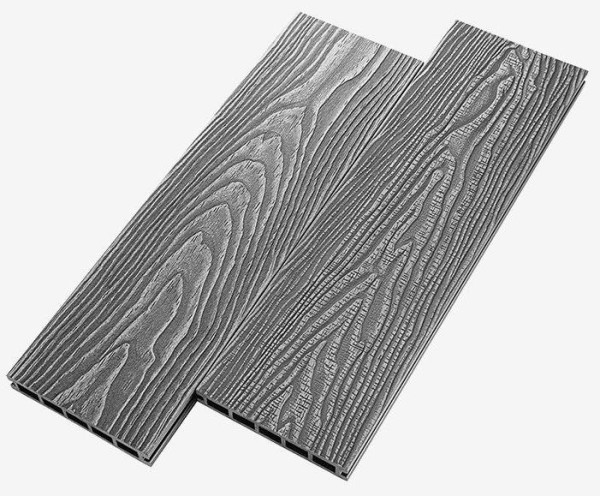 Террасная доска из ДПК RusDecking Unodeck Vintage - Серый купить в Пензе