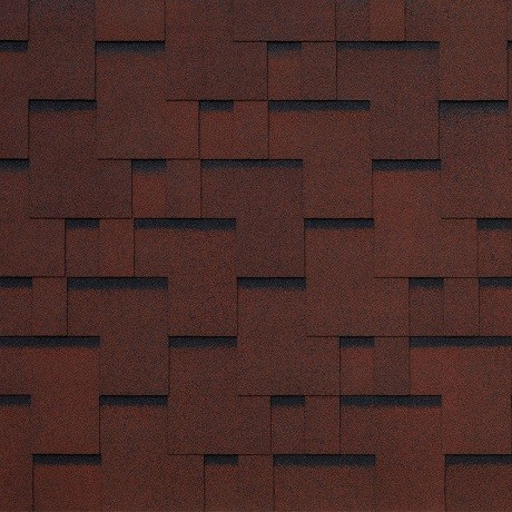 Гибкая черепица Tegola SAN REMO rosso 402 купить в Пензе