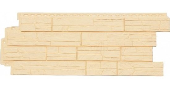 Фасадная панель Grand Line Сланец бежевый купить в Пензе